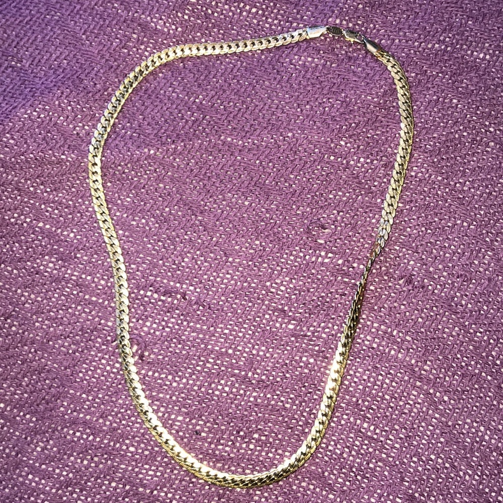18k gold plated chain